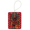 Field Spaniel Holiday Christmas Porcelain Ornament Christmas Tree Hanging Decorations for Home Christmas Holiday, Rectangle, Gift, Multicolor