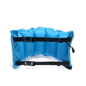 Swimming Equipment; Inflatable Flotation Belt For Boys And Girls Beginners; Training Set (Color: Blue)